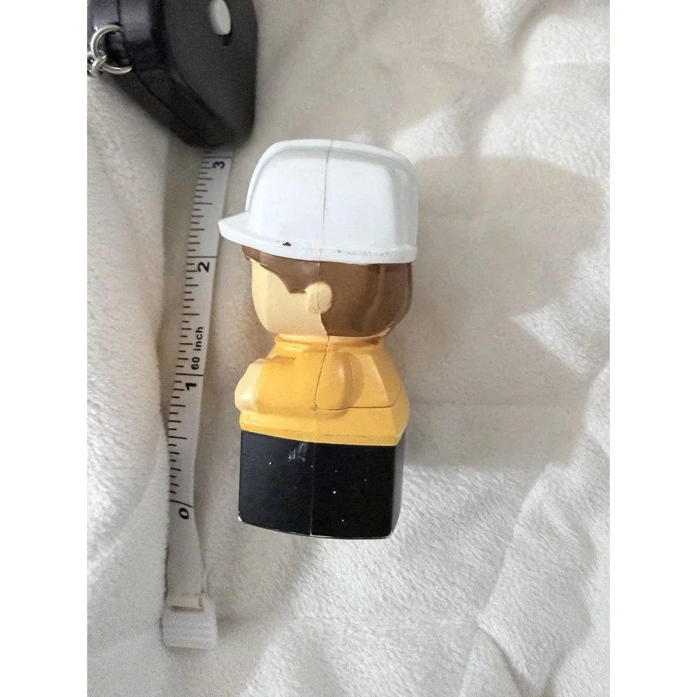 Mega Bloks Replacement Cat Mechanic Man Figure‎ Caterpillar Toy Figurine